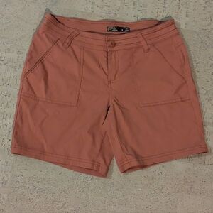 Prana Olivia shorts Size 6 Burnt Orange